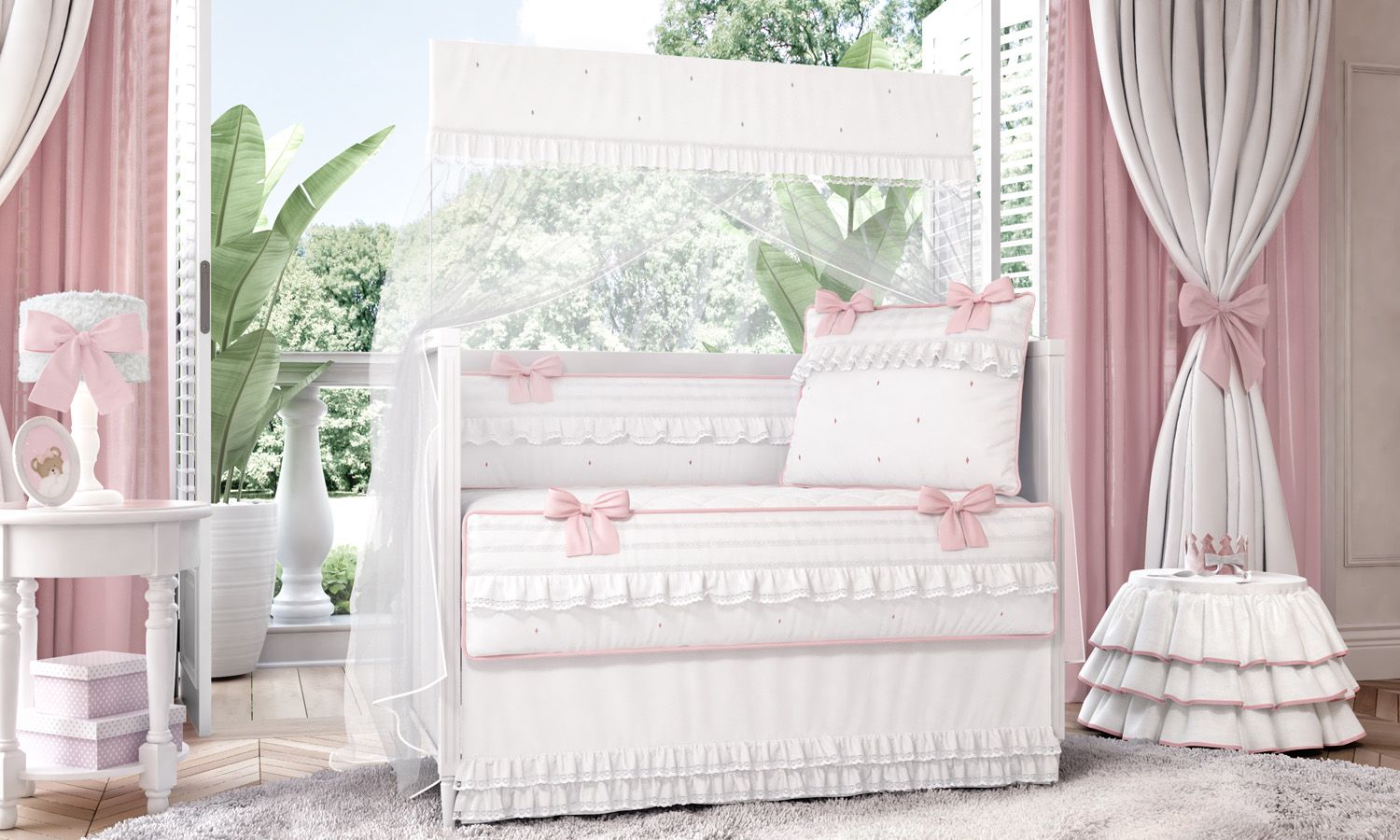 Kit Berço Princesa Clássica