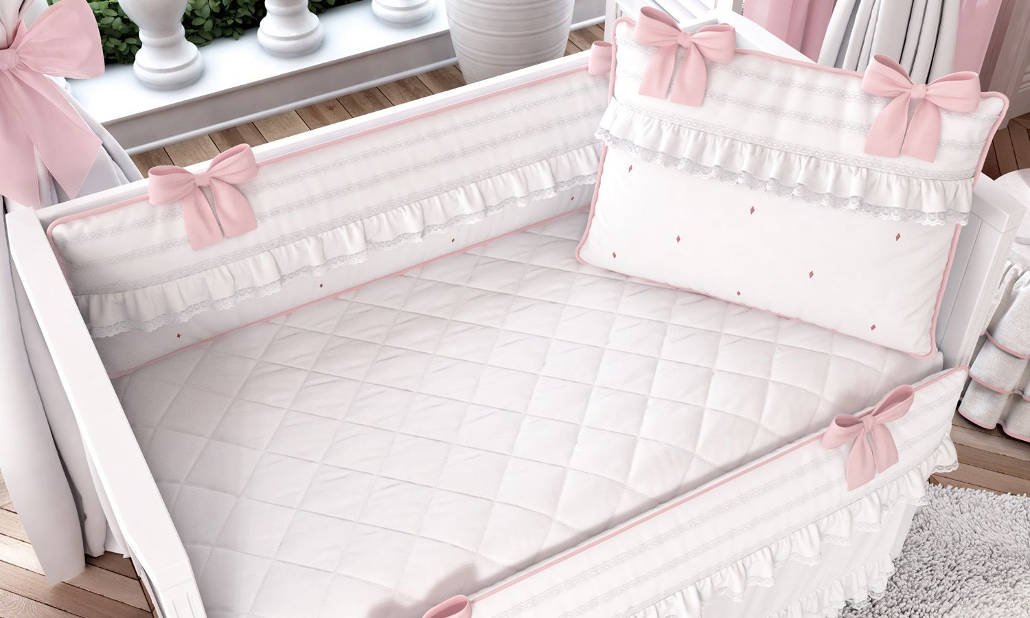 Kit Berço Princesa Clássica