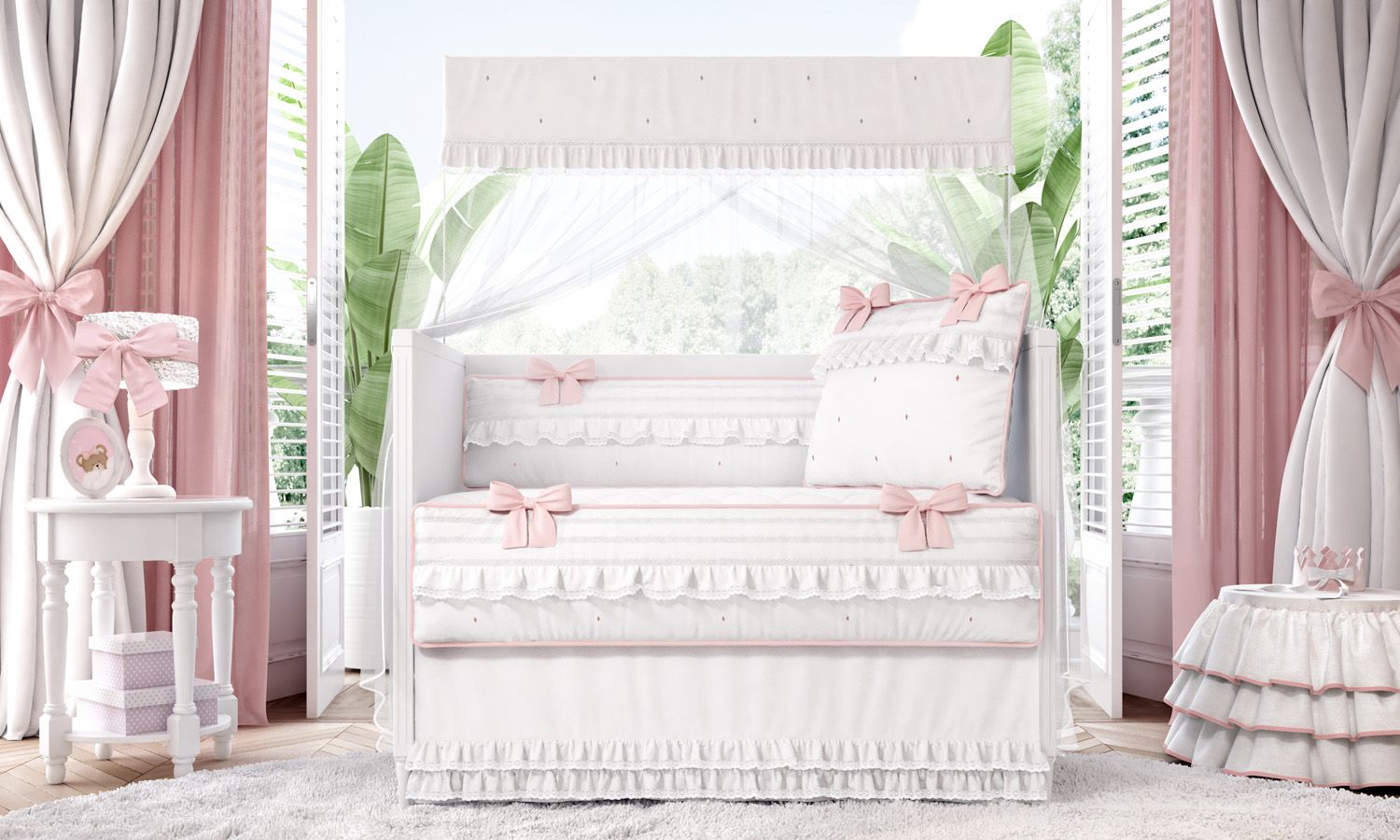 Kit Berço Princesa Clássica