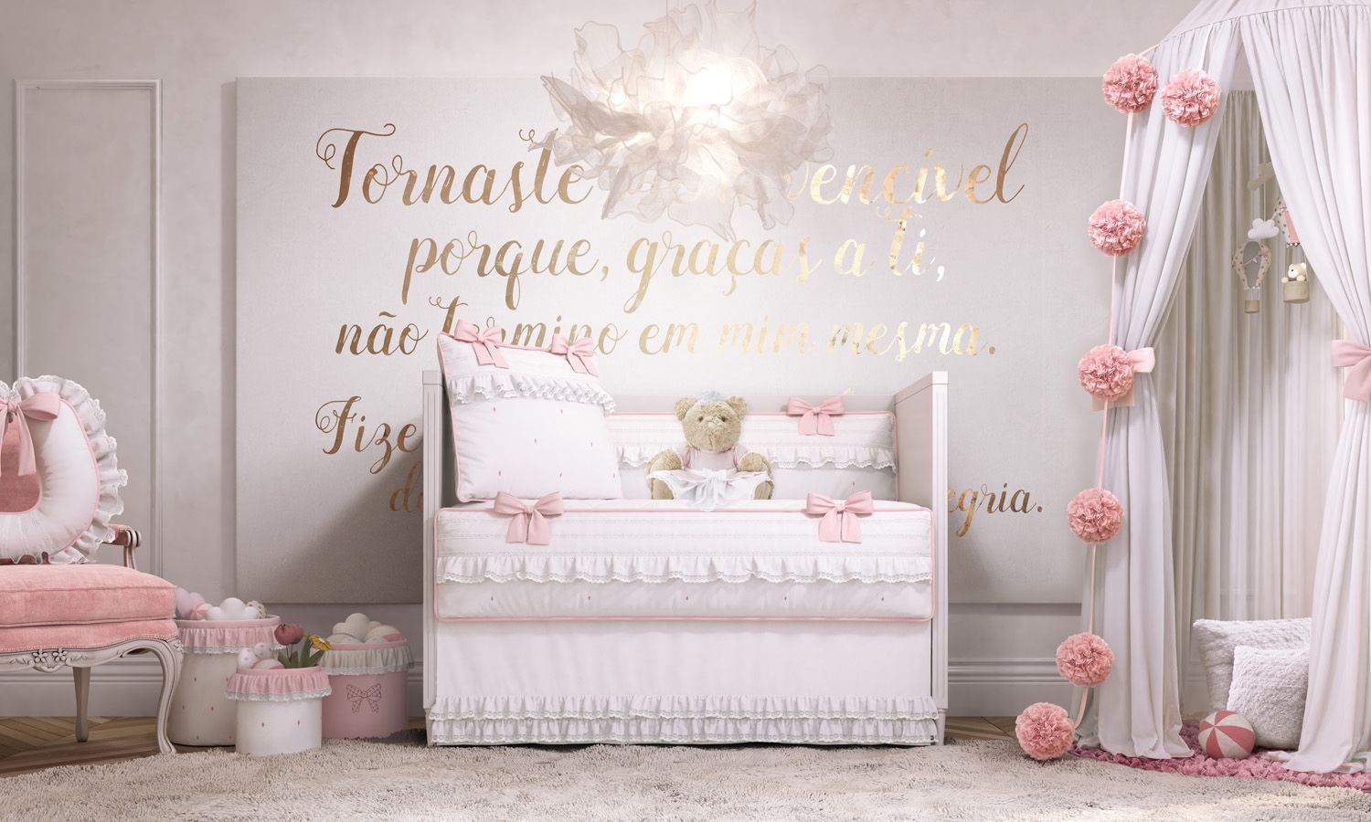 Kit Berço Princesa Clássica